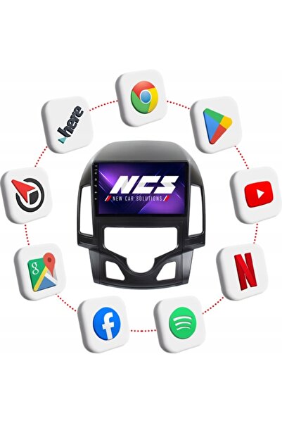 NO BRAND SISTEM MULTIMEDIA AUTO NCS ZQ9 HYUNDAI i30 I 2007-2012 ANDROID 8GB LTE