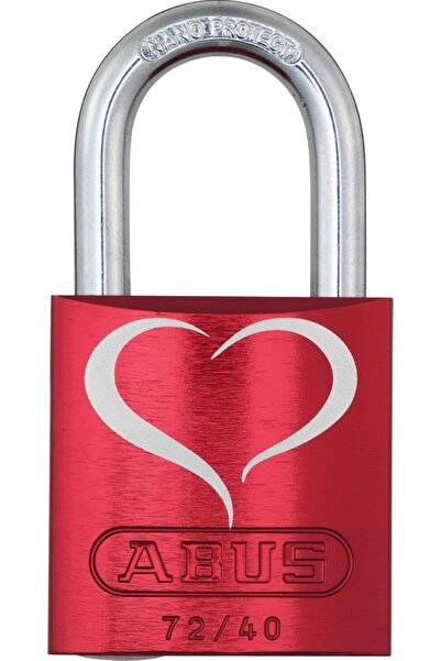 Abus Lacăt din aluminiu 72/40 Titalium LOVE 2 chei