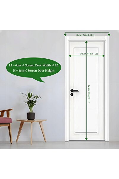 NO BRAND Plasă magnetică anti-țânțari pentru ușă de balcon 160x230cm Protecți...