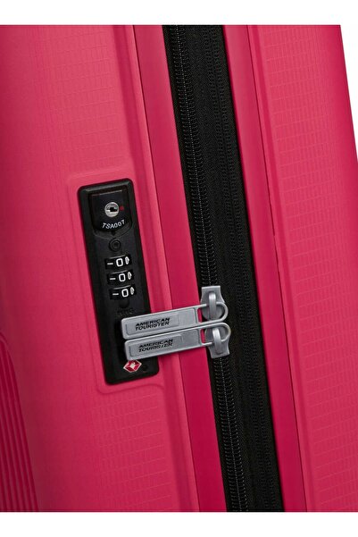 American Tourister Valiză mică lărgită AeroStep - roz flash
