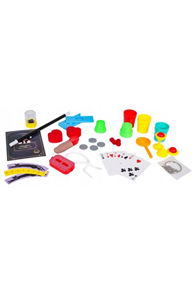 Ramiz Set de cărți Micul Magician 74 Trucuri de Magie Recuzită: Monede, Cupe