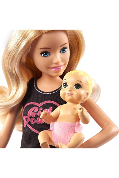 Barbie LALKA NANNY BABY MATTEL GRP13