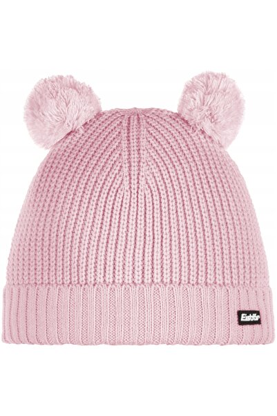 NO BRAND Căciulă de iarnă pentru copii Eisbar Ponti Pompon Kids - roz deschis