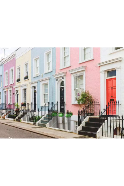 RAVENSBURGER Puzzle 2D cu 500 de piese: Clădiri colorate din Londra