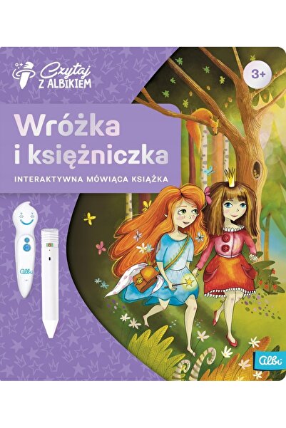 NO BRAND Citește cu Albiki. Zână și prințesă. Carte interactivă vorbitoare