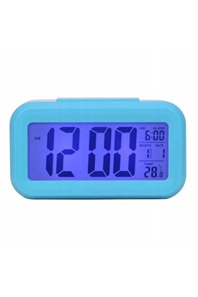 PERFECT Ceas deșteptător electronic 13701 roz cu senzor de termometru și alar...