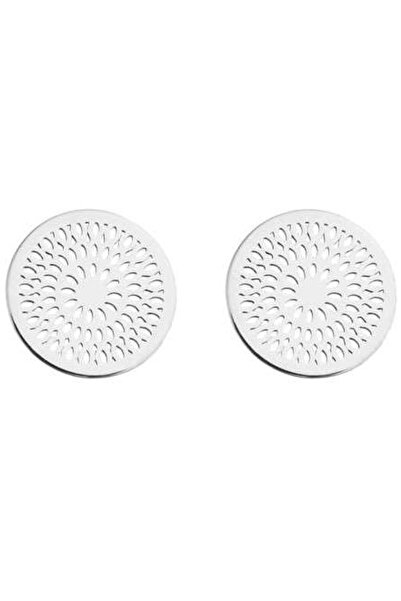 NO BRAND Cercei de celebritate, tip știft, cu decupaje, din argint 925
