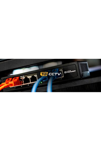 NO BRAND Switch pasiv 4x PoE 10/100 Mbps 802.3af/at + 2x Uplink 10/100 Mbps