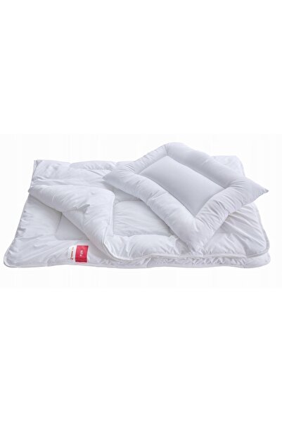 NO BRAND Set cu plapumă și pernă Corneo, alb, 135x100