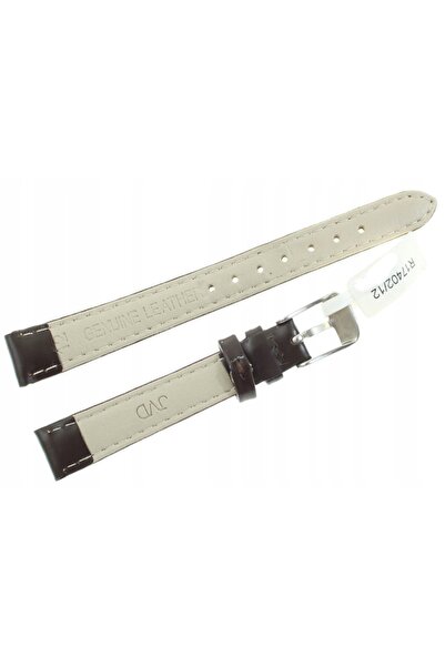 NO BRAND Curea îngustă din piele pentru ceas, 12 mm, JVD R17402