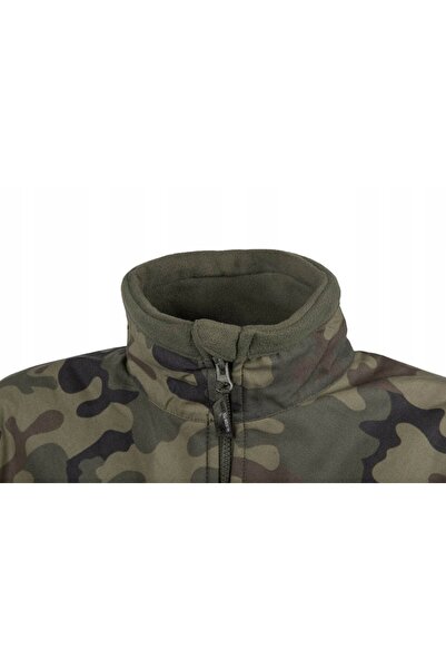 NO BRAND Hanorac din fleece militar Helikon Infantry Fleece Olive/PL Woodland...
