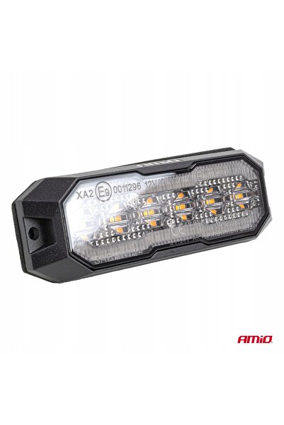 AMIO Bară luminoasă de avertizare LED portocalie 12V 24V R65