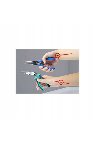 NO BRAND Clește cotit la 45 de grade °   Cu 2.6 mm/oțel 2 mm, PM-943