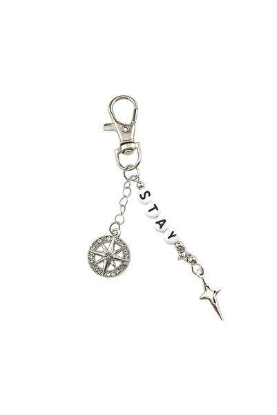 Choice5 K443 KPOP Merch Compass CZ Necklaces Hiphop Waterproof Compass Neckla...