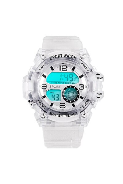 Choice White Men Digital Watch Sports Swimming Big Watches Fashion 30M Waterp...