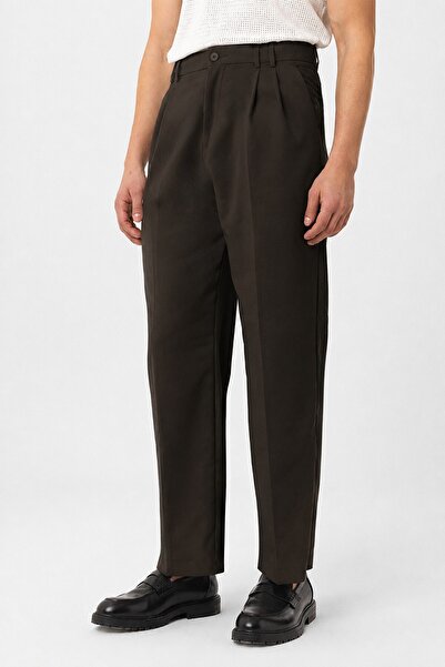 Antioch Double pleated baggy fit men's trousers