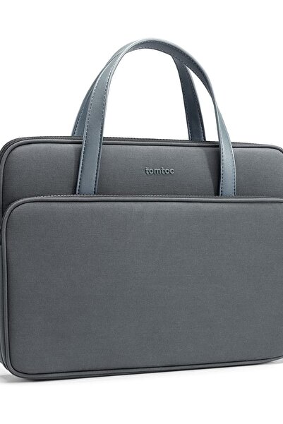 Tomtoc Premium Lady Handle Bag - Τσάντα Μεταφοράς Laptop έως 14" - Gray