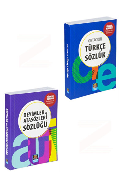 Mercan Okul Yayınları Ortaokul Türkçe Sözlük Deyimler ve Atasözleri 2'li Sözl...