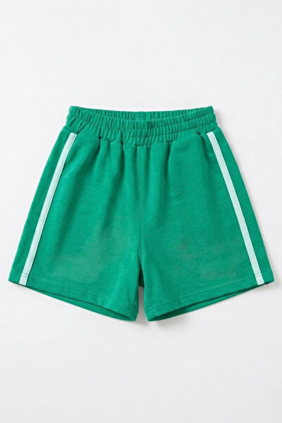 NOBLEKIDS La Ciel Paris Kids' Ribbed Shorts Green
