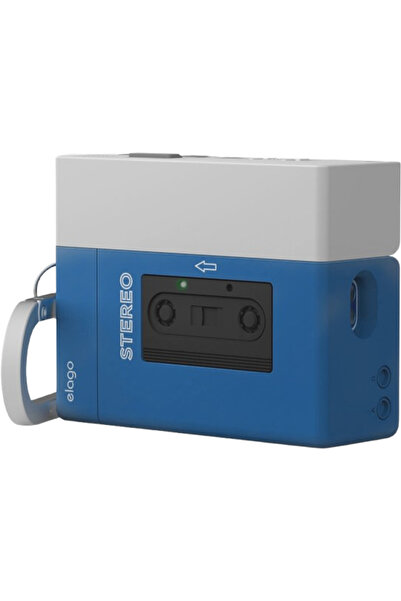 Elago Θήκη AirPods Pro 3rd Gen Cassette Player Hang Case Σιλικόνης - Blue