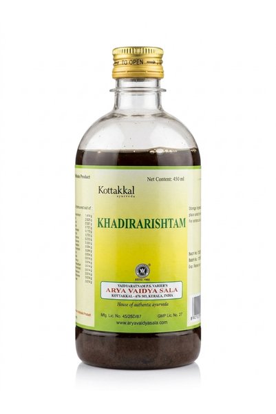 kottakkal arya vaidya sala Khadirarishtam 450ml