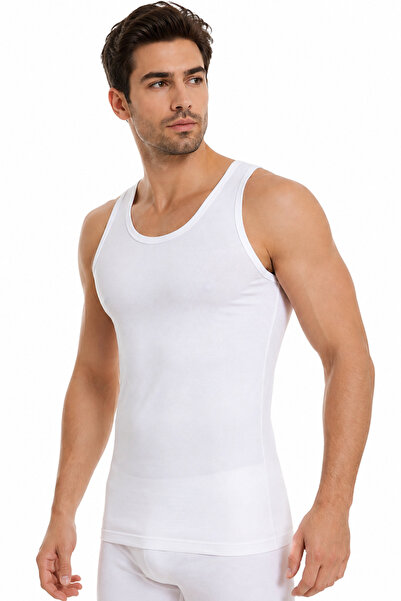 Quatarze Yildiz Çamaşir 3-Pack Bamboo Men's Undershirts Soft Textured, Breath...