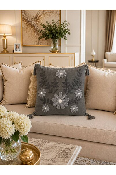 AHSEN TASARIM Decorative Pillowcase, Throw Pillow, Sofa Throw Pillow