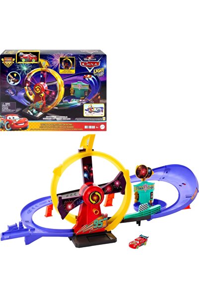 Disney Cars Race to Celebrate Lightning McQueen Celebration Raceway