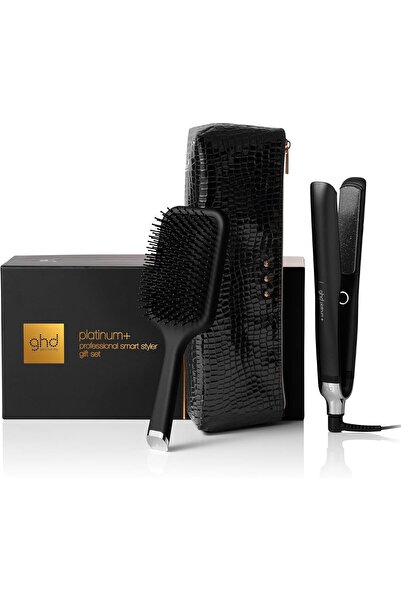 Ghd Platinum+ Saç Düzleştirici Çantalı, Taraklı Hediye Seti Siyah