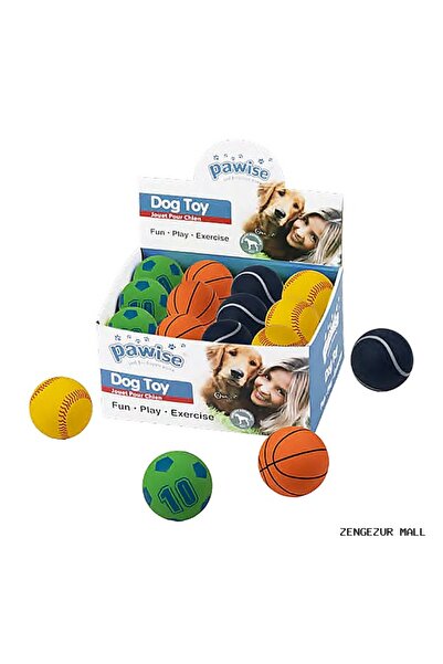 Pawise Zengezur Rubber Sports Ball (161008) 24 Pieces