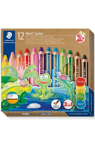 Staedtler Noris Junior Chunky 3in1 coloured pencils 12 pcs. (+2 years) (140 C12)