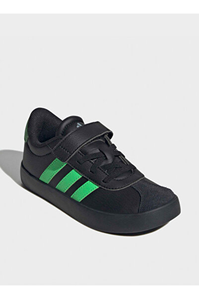 adidas Boys VL Court 3.0 EL Hook & Loop Ankle Sneakers