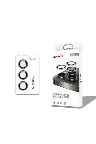 Alan Tech Galaxy S25 Plus Camera Lens Protector Sapphire Non-Distorting Image...