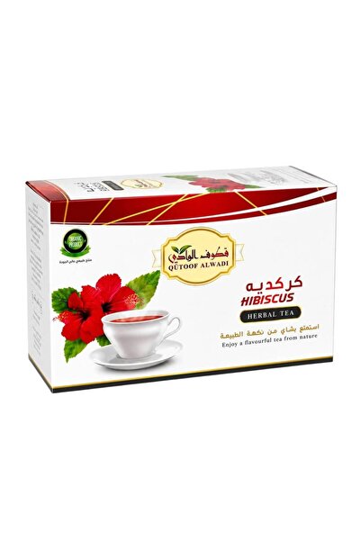 Qutoof Alwadi Hibiscus Herbal Tea – 24 Tea Bags