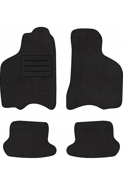 NO BRAND COVORAȘE DIN VELUR ECOLUX PENTRU VOLKSWAGEN LUPO (1998 - 2005) SET C...