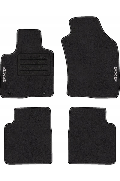NO BRAND COVORAȘE CU BRODERIE 4X4 PENTRU LANCIA YPSILON IV (2011 - 2018) SET LUX