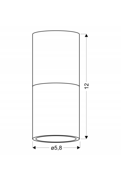 Candellux Lighting Spot de tavan candellux TUBA GU10 roz IP20 design modern