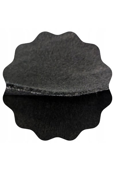NO BRAND Covorașe auto din material velur negru pentru mașină, cu zone de ște...