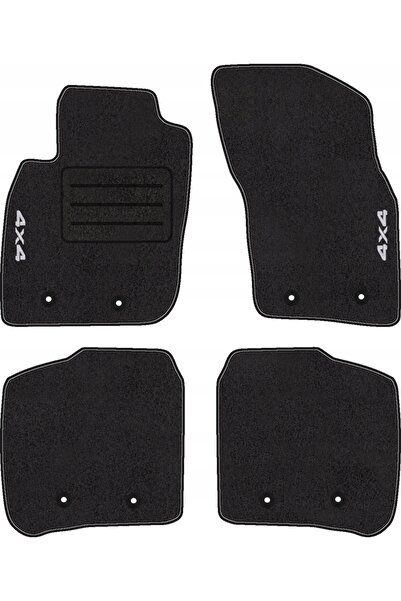 NO BRAND DYWANIKI CU HAFTEM 4X4 PENTRU VOLVO V40 I (1999 - 2004) LUX COMPLET