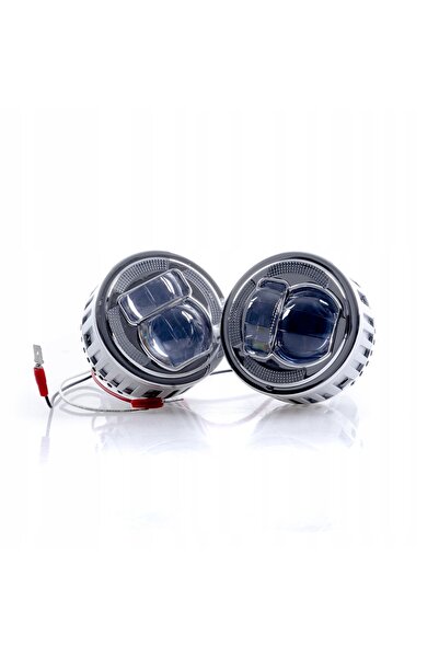 NO BRAND Lentilă BI-LED de 1.6 inch, alb rece 6000K, proiectoare universale 1...