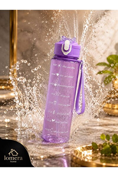 Lomera Home 900 ml Stylishly Designed Water Bottle – with Locking Lid, Carryi...