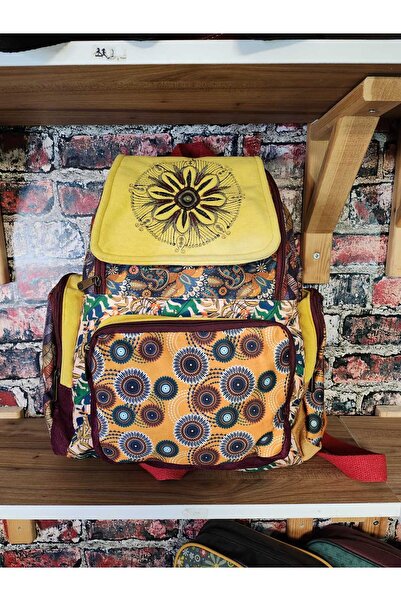 Street Bag Patchwork Backpack