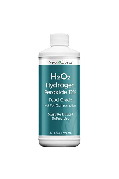 Generic Brand 12% H2O2 Hydrogen Peroxide - Food Grade (470ml)