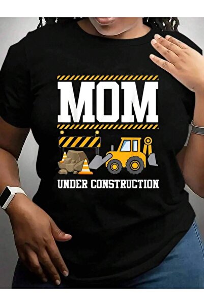 21JNRY Mom Under Construction Truck Excavator Matching Family Cruise Vacation...