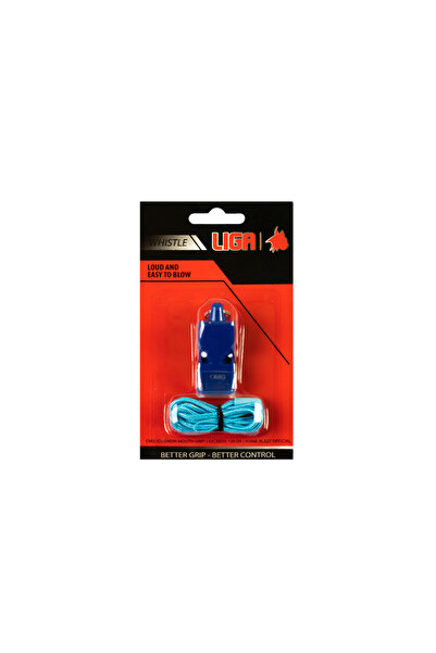 Liga Sport Σφυρίχτρα πλαστική με λουράκι (Plastic whistle with lanyard) LIGAS...
