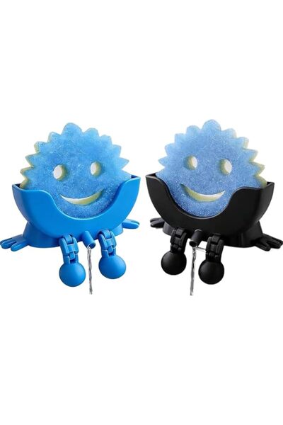 Generic 2-Pack 3D Cute Sponge Holder with Drainage - Funny Kitchen Sink Stand...