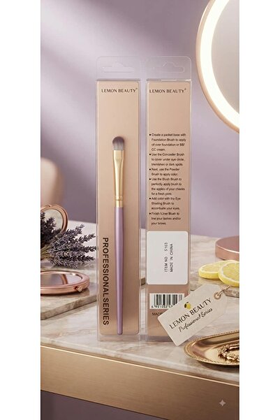 HASSANCO فرشاة مكياج 1قطعة Lemon Beauty