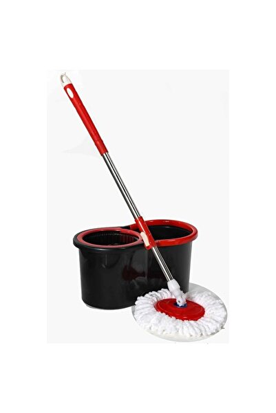 Generic FEELINGS Spin Mop EKONO 360 degree rotation, with Wheels in Bucket, R...