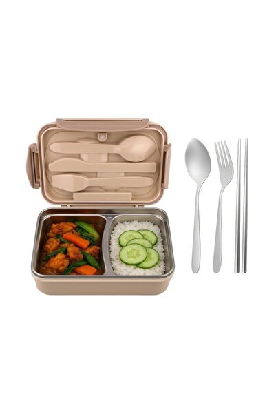 Generic Stainless Steel Bento Lunch Box for Adults and Kids – 1200ML Leakproo...