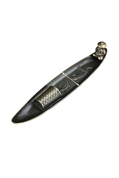 Generic Brand Incense Holder | Vintage Metal Fisherman Incense Holder | Decor...